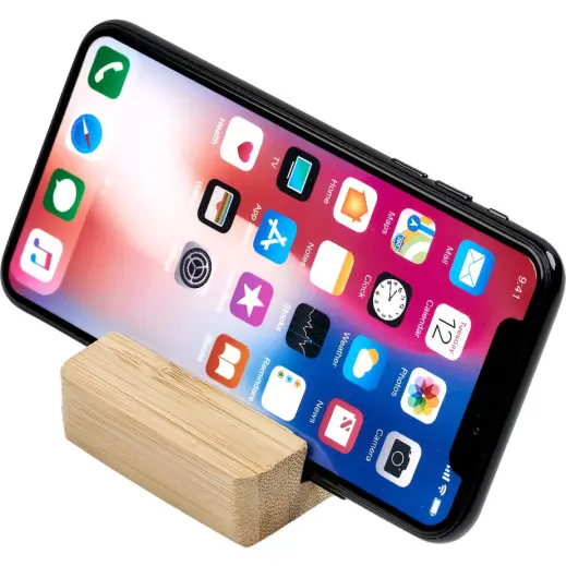 Okiyo Shinpura Bamboo Phone Tablet Stand Phone Display
